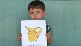 Los niños de Siria que quieren ser un Pokémon: "Ven y sálvame" (Fotos)