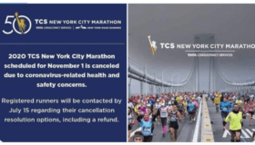 No habrá Maratón de Nueva York 2020, debido al Covid-19 | Video