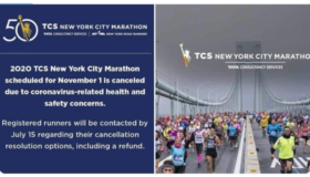 No habrá Maratón de Nueva York 2020, debido al Covid-19 | Video