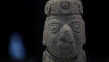 Exponen por primera vez figura de Xochipilli en el Templo Mayor