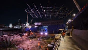Instalación del nuevo techo del Templo Mayor terminará en el segundo semestre de este año: INAH