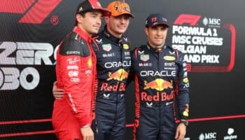 F1: Checo Pérez arrancará en la primera fila en el GP de Bélgica