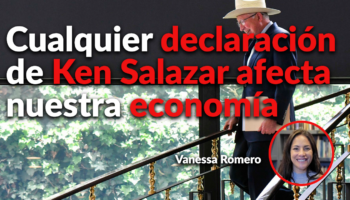 Declaraciones de Ken Salazar sobre la Reforma Judicial son una forma de presión política y financiera: Romero