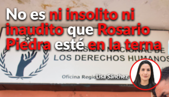 Víctimas de violaciones a DDHH son quienes sufrirían una segunda gestión de Rosario Piedra: Sánchez