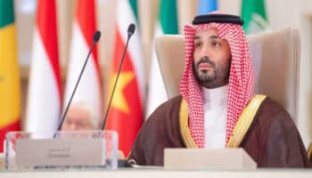 Condena Mohamed bin Salmán el 'genocidio' en la Franja de Gaza | Video