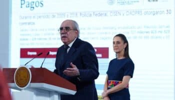 Sheinbaum celebra sentencia a García Luna; UIF explica 'trama corrupta' con Calderón y Peña