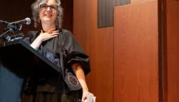Mónica Nepote recibió el Premio Xavier Villaurrutia