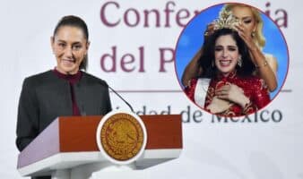 'Me gustó que ella levanta la voz': Sheinbaum felicita a Fátima Bosch, ganadora de Miss Universo 2025
