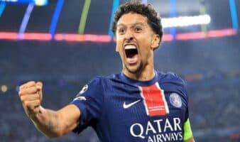 Marquinhos llega a 500 partidos con la playera del PSG | Video