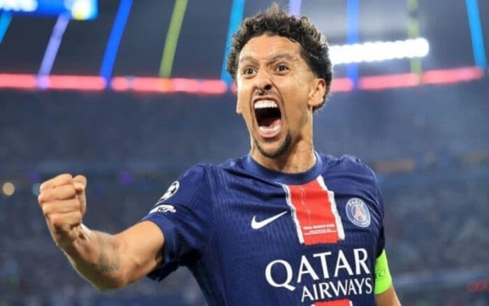 Marquinhos llega a 500 partidos con la playera del PSG | Video