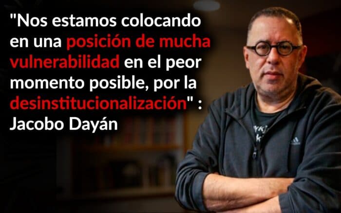 Doctrina Monroe y falta de control en FGR ponen en alerta a México: Jacobo Dayán