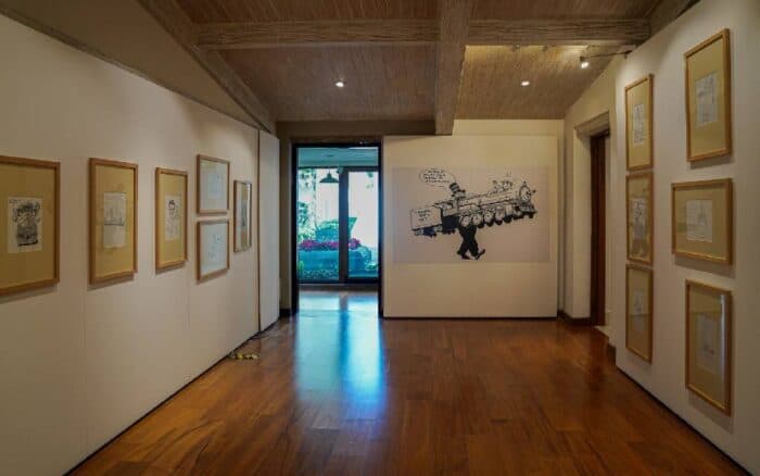 La caricatura política de Antonio Helguera llega a Los Pinos