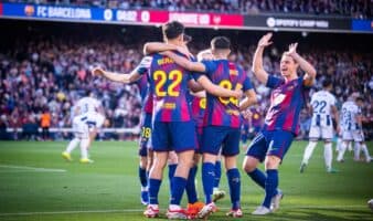 Barcelona golea y retoma el liderato general en España
