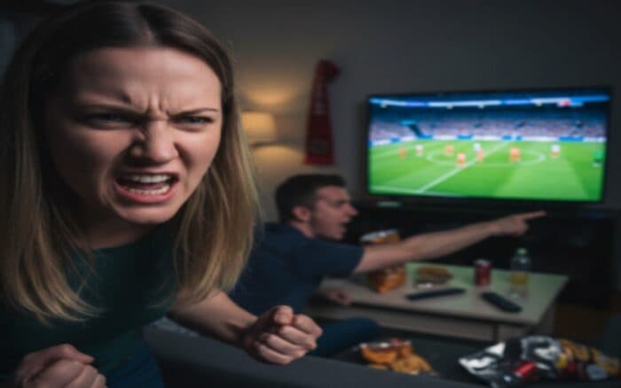 Mujer apuñala a su esposo al confudir insultos contra ella durante el partido Atalanta vs. Napoli