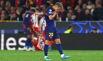 Champions League: Sale Atleti del Camp Nou con medio boleto a Semifinales