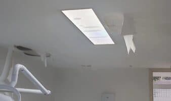 Reportan goteras en Hospital de Xoco