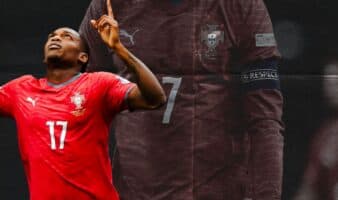 Rafael Leão hereda el número 7 de Portugal tras la salida de CR7