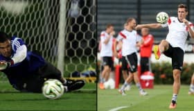 Videos: Alemania y Argentina se miden por tercera vez en una final de Mundial