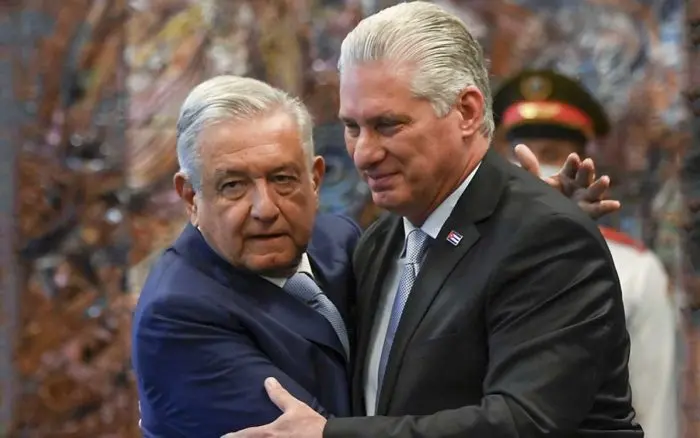 Díaz-Canel agradece a López Obrador su apoyo a Cuba