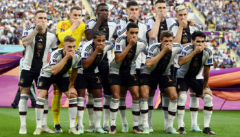 Así fue la protesta de Alemania en el Mundial de Qatar 2022