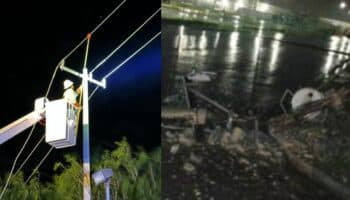 Fotos | Fuertes lluvias azotan a Nuevo León y Tamaulipas; dejan sin luz a varios ciudadanos