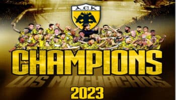 Sella Orbelín Pineda el décimo tercer título del AEK Atenas | Video