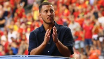 La Selección de Bélgica despide a Eden Hazard con honores