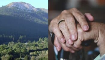 Rescatan a adulto mayor con fracturas y deshidratación; llevaba dos días perdido en el Ajusco