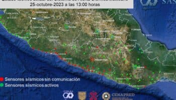 Otis afecta alerta sísmica, ¿sonará si hay un temblor fuerte?