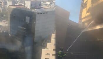 Videos | Se incendia edificio del ISSSTE en Reforma