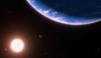 Hubble descubre vapor de agua en atmósfera de exoplaneta más pequeño