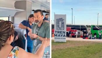 Pasajeros denuncian espera de más de ocho horas tras falla en Tren Maya | Videos