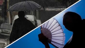 Prevén nuevo frente frío en el norte de México e intenso calor en el centro y sur