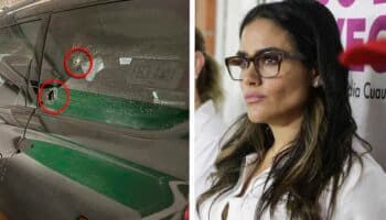 Alessandra Rojo de la Vega denuncia ataque armado mientras viajaba en su camioneta