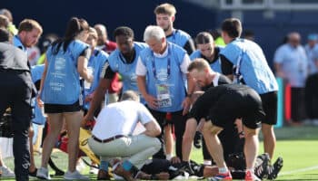 Copa América 2024: Noquea intenso calor en Kansas City a árbitro | Video