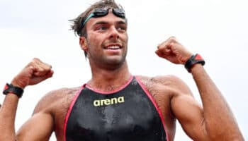 Gregorio Paltrinieri alarga dominio italiano en los 10 kms de aguas abiertas | Video