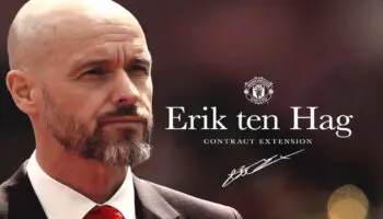 No se va, al contrario, renueva Erik ten Hang con ManU hasta el 2026 | Video