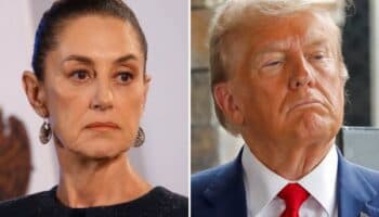 Sheinbaum achaca a Trump la caída del peso
