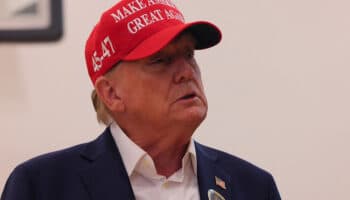 Trump ya votó y asegura que 'será una gran victoria'