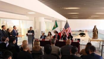 México y Estados Unidos recuperan escultura de Santa Rosa de Lima