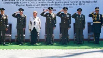 Ejército rinde homenaje a Hermenegildo Cuenca Díaz, general que autorizó los 'vuelos de la muerte'