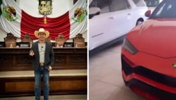 Coahuila: Diputado del PT choca su lujosa camioneta Lamborghini