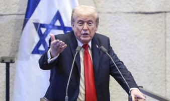 Trump no cree que Israel vaya a usar una bomba nuclear contra Irán: 'Nunca haría eso'
