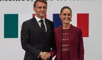 'Gracias Presidenta. Hasta pronto en París': Macron se despide de Sheinbaum