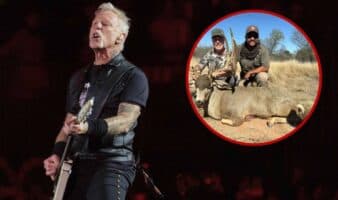 James Hetfield, vocalista de Metallica, viene a México de cacería