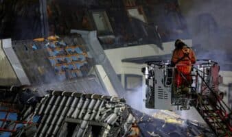 Video | Explosión, seguida de gran incendio en Países Bajos, deja al menos 4 heridos