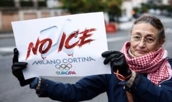 Milano-Cortina 2026: Empiezan protestas públicas contra ICE en Italia | Video