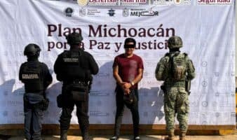 Michoacán | caen 12 en operativos federales; aseguran armas y vehículos