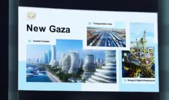 Yerno de Trump presenta 'Nueva Gaza': rascacielos, resorts y centros de datos en medio de un 'genocidio sin testigos'