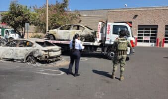 Crean fondo de apoyo para dueños de autos quemados en narcobloqueos de Jalisco